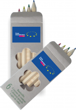 Buntstift-Set im Karton EUROPA