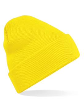Strickmütze gelb
