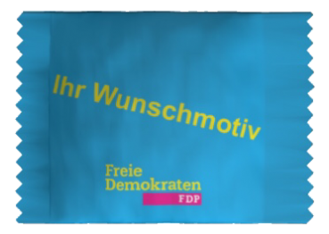 Fruchtgummi-Bärchen mit Druck nach Wunsch