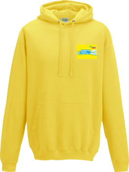 Kapuzen-Sweat-Shirt mit Slogan