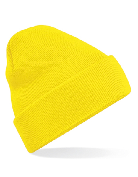 Strickmütze gelb