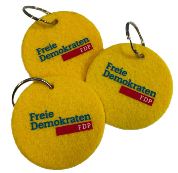 Schlüsselband rund aus Filz - Kopie