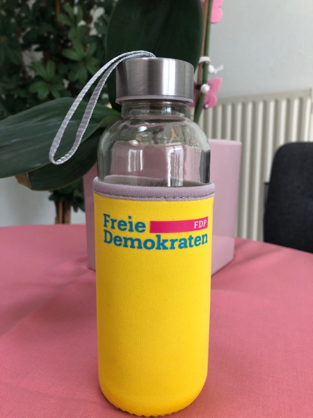 Glas-Trinkflasche