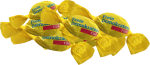 Bonbons im gelben Wickler