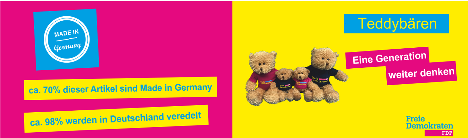 Fdp Werbemittel Briefumschlag Gelb